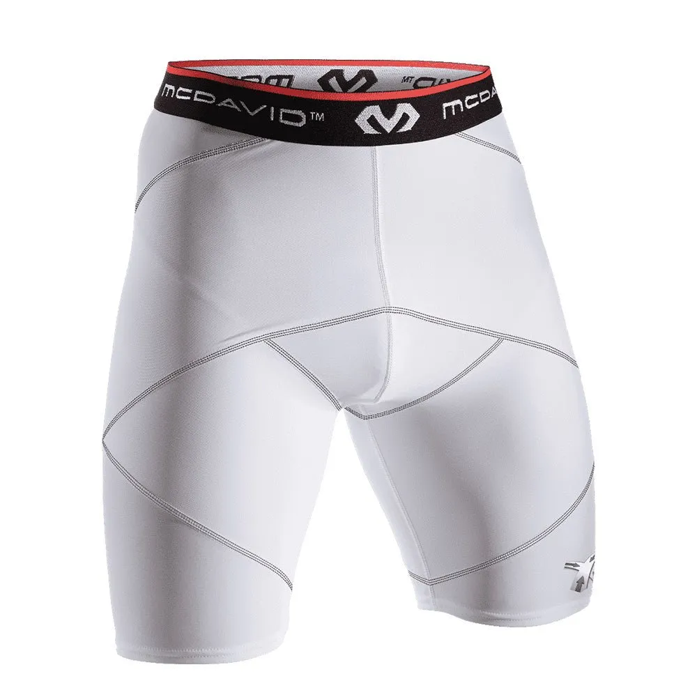 McDavid 8200 Shorts Compressione Neri Cross con Fascia Anca