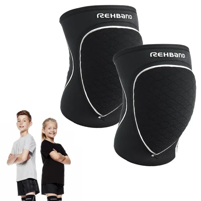 Rehband PRN Knee Pads Junior ginocchiere bambino nero paio S