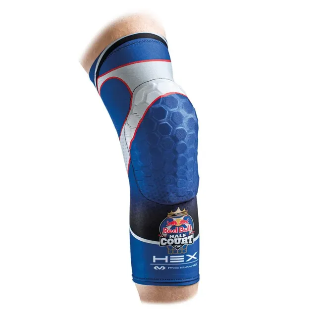 McDavid HEX 6446PR Redbull Manicotti Gambe Blu Paio