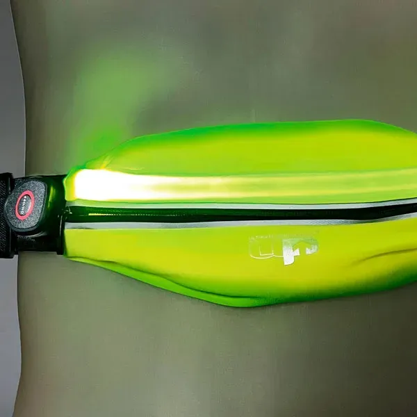 Ultimate Performance Ease marsupio running led blu