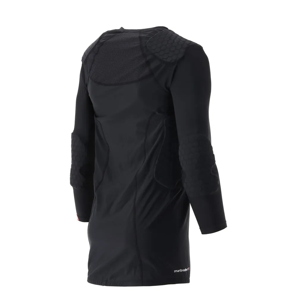 McDavid HEX Goalkeeper 3.0 maglia portiere nera imbottita