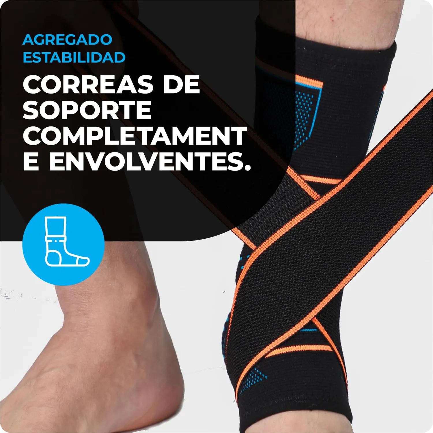 VITTO cavigliera M compressione elastica sport
