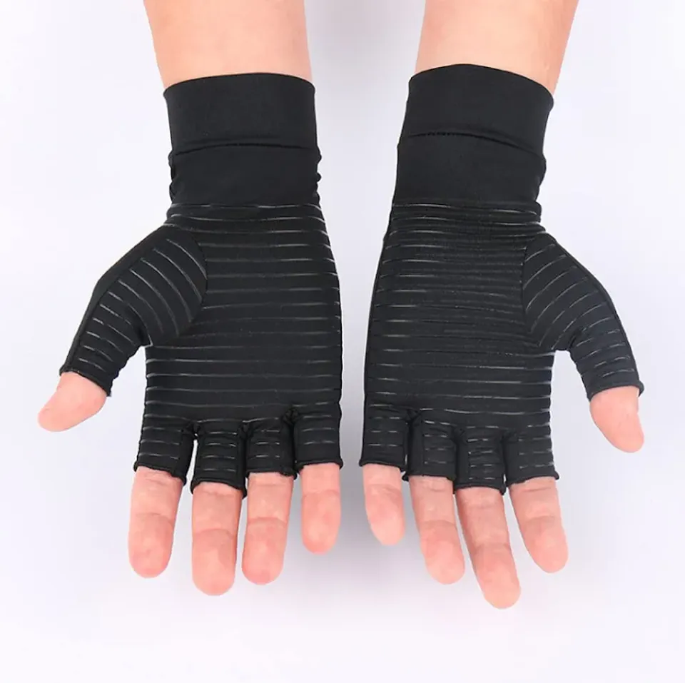 VITTO Guanti artrite compressione rame paio termici