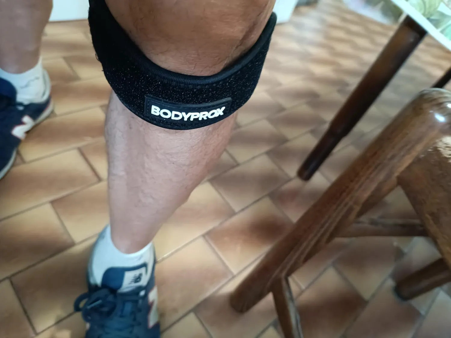 Bodyprox Cinturino Ginocchio Rotula x2 con Gel Sottorotuleo
