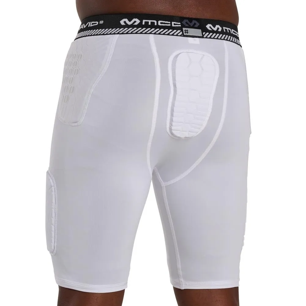 McDavid HEX Viz 5-Pad Short pantaloncino nero protettivo
