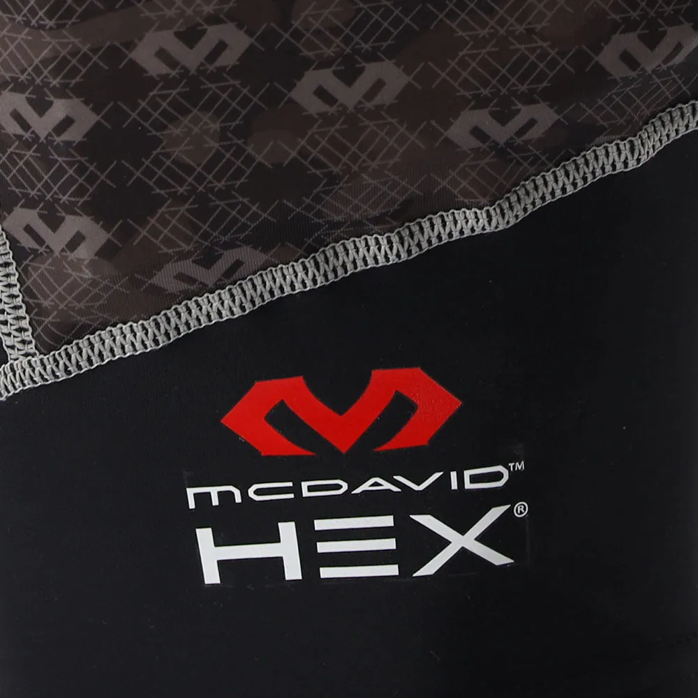 McDavid HEX 7748 Short Portiere Calcio Nero Imbottiti Antiscivolo