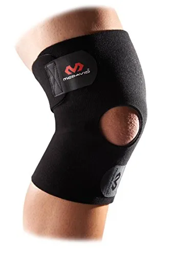 McDavid ginocchiera rotula aperta neoprene termica
