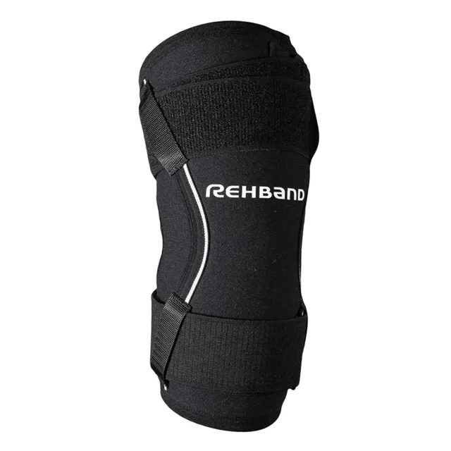 Rehband Power Max Dual-Strap gomitiera nero singolo 7 mm