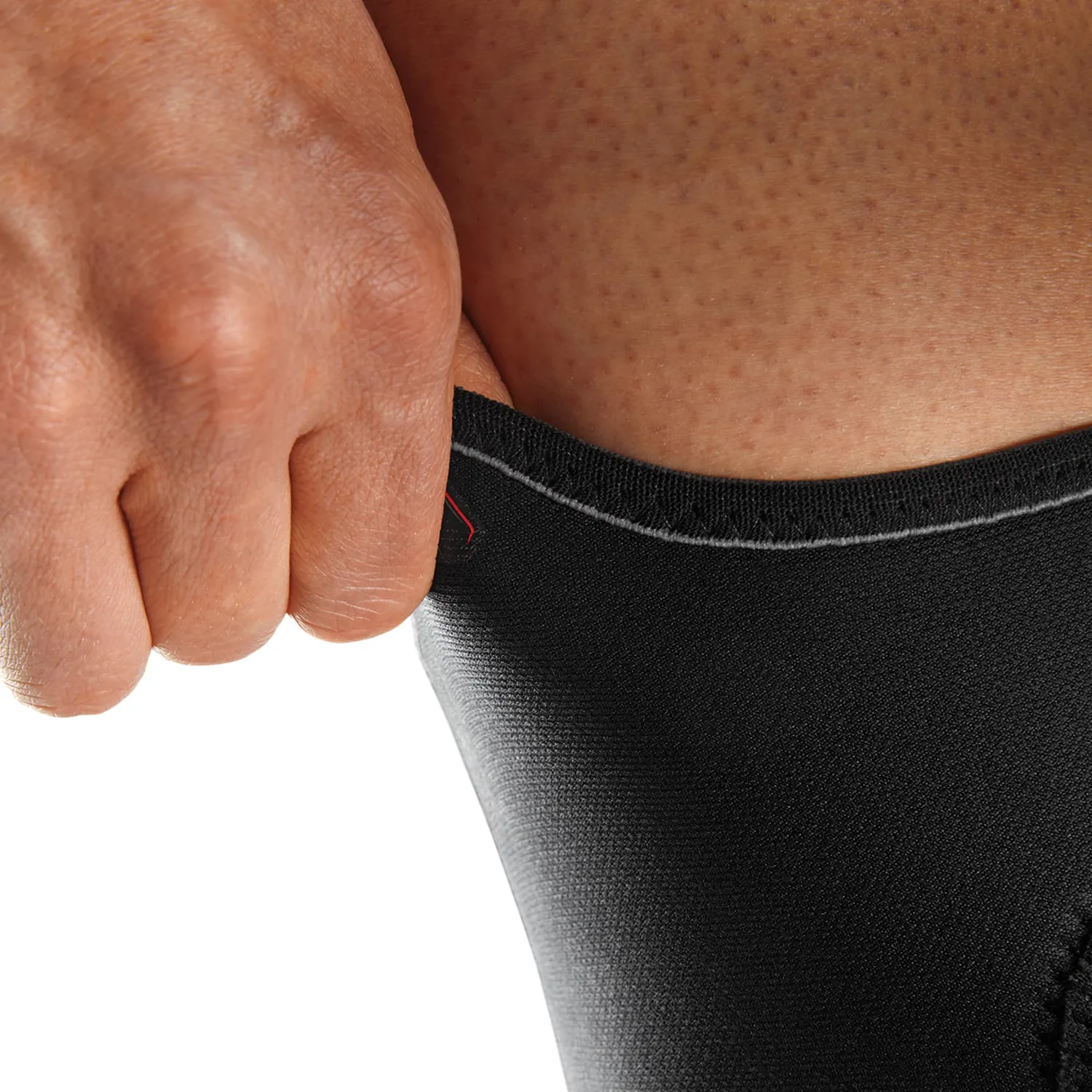 McDavid Apertura Rotula ginocchiera neoprene L nera