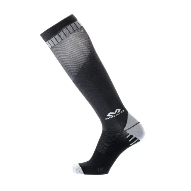 McDavid 8842 calze compressione nero grigio circolazione