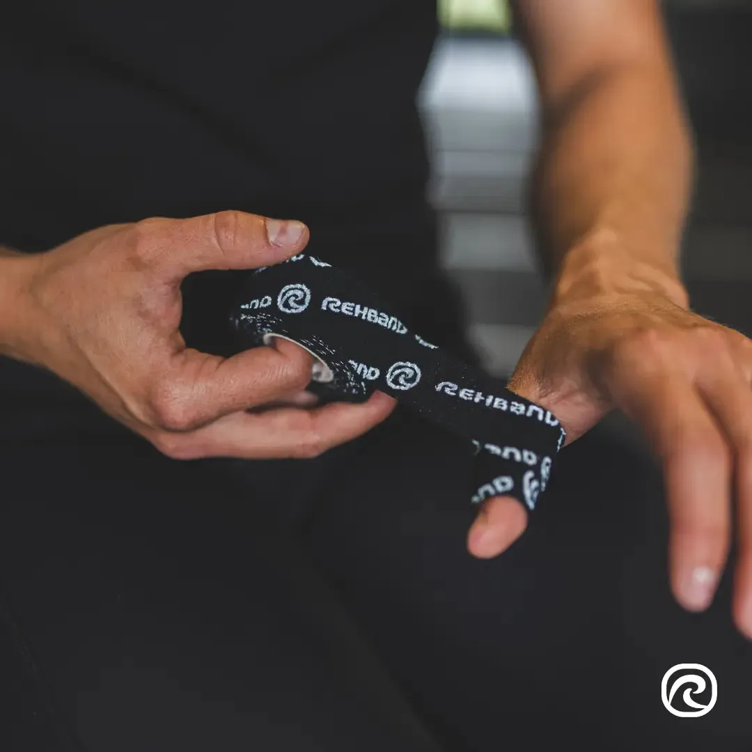 Rehband RX Athletic Power-Wrap nastro sportivo nero 3 rotoli