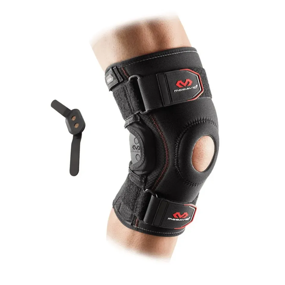 McDavid 429R Ginocchiera Articolata Nera Stabilizzante