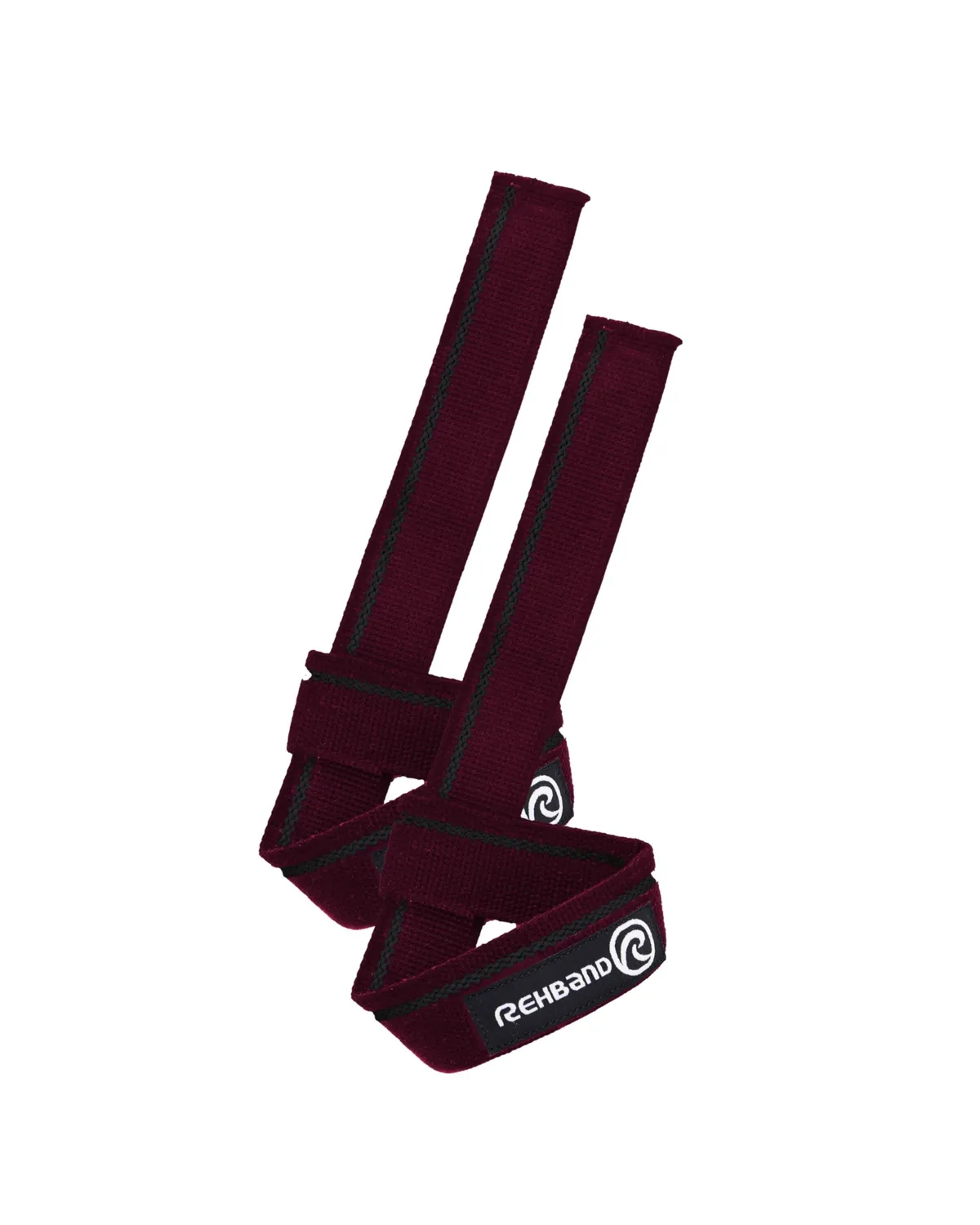 Rehband Lifting Straps cinghie sollevamento nero paio cotone