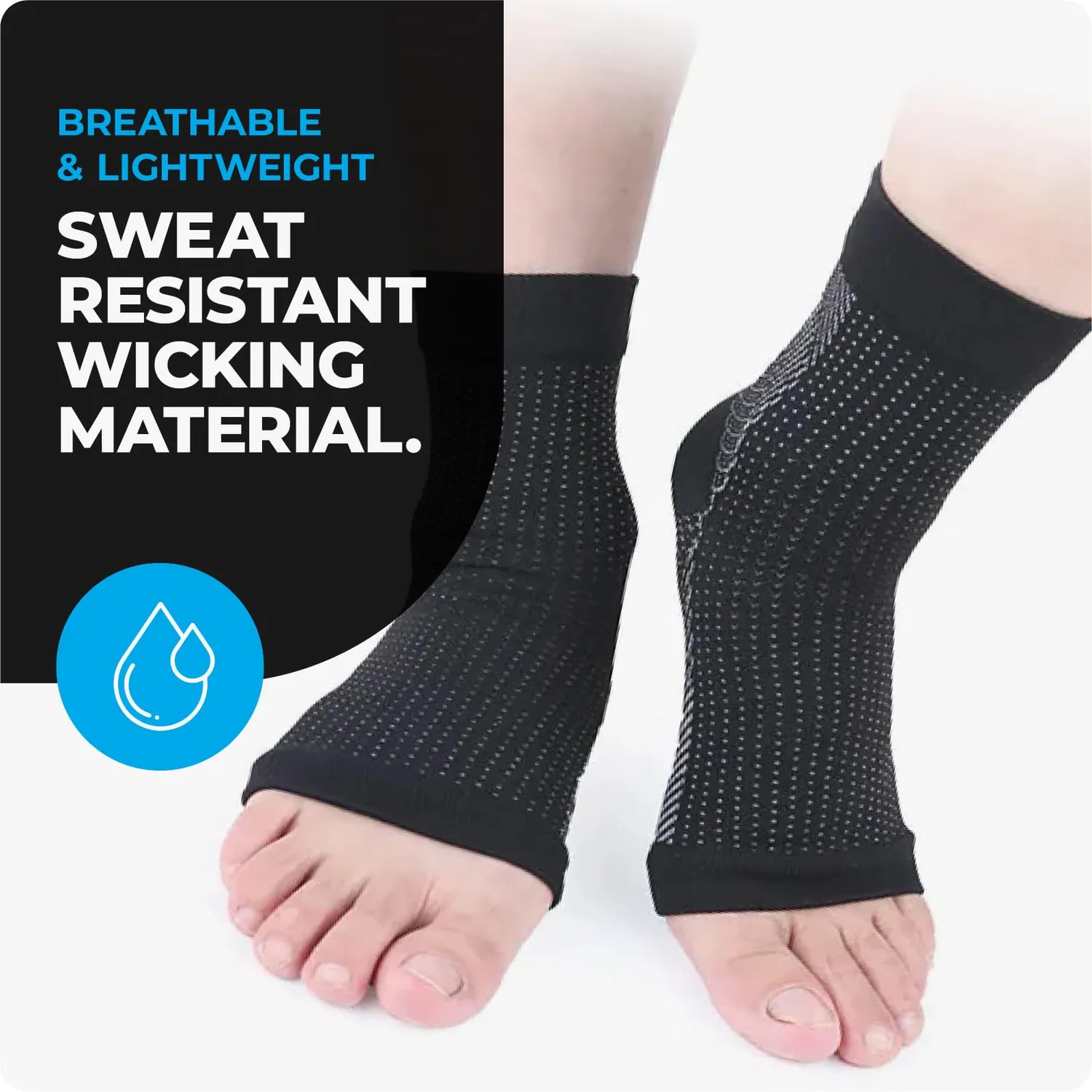 VITTO Plantar Fasciitis calzini compressione 2 paia arco