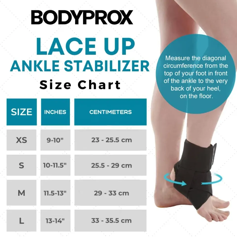 Bodyprox Tutore Caviglia con Lacci S Stabilizzante