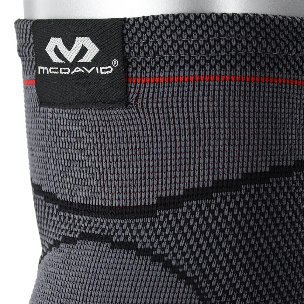 McDavid Knee Knit Sleeve ginocchiera grigia S/M contenitiva